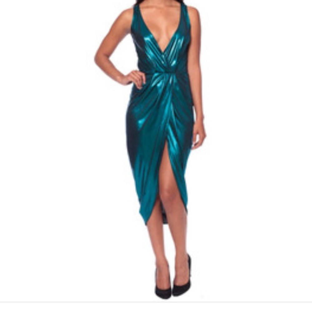 Blue American Apparel Siren Dress